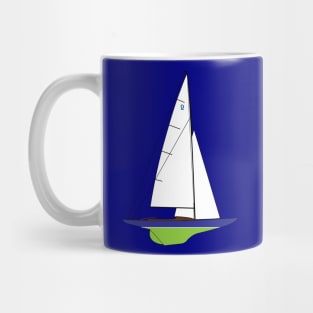 Dragon Class Sailboat Mug